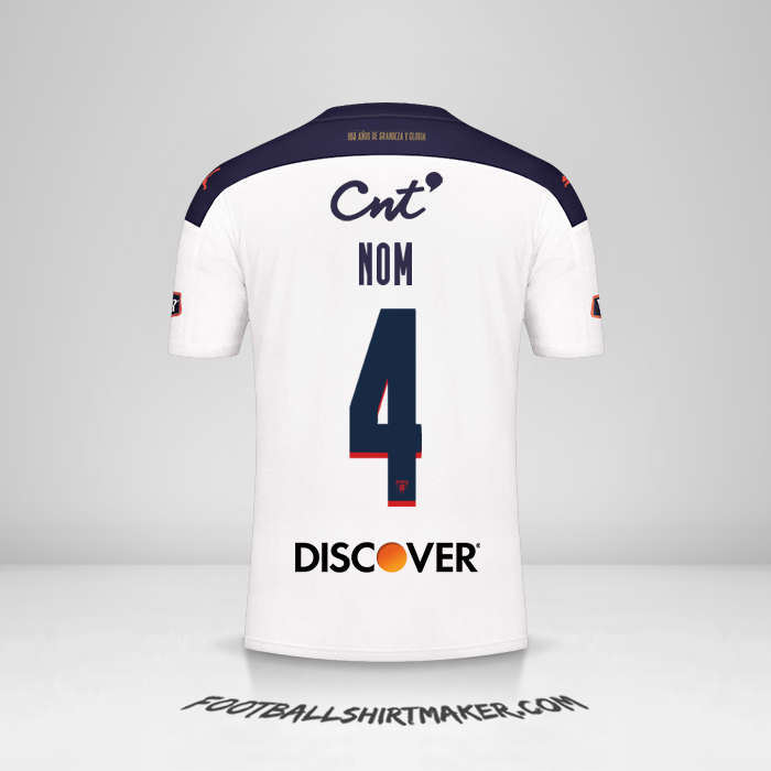 Maillot Liga de Quito 2021 -  nom - 4
