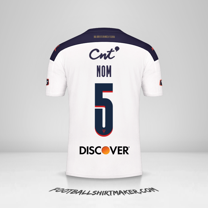 Maillot Liga de Quito 2021 -  nom - 5