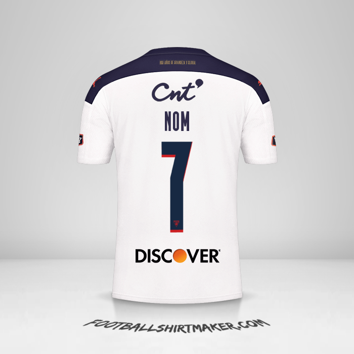 Maillot Liga de Quito 2021 -  nom - 7