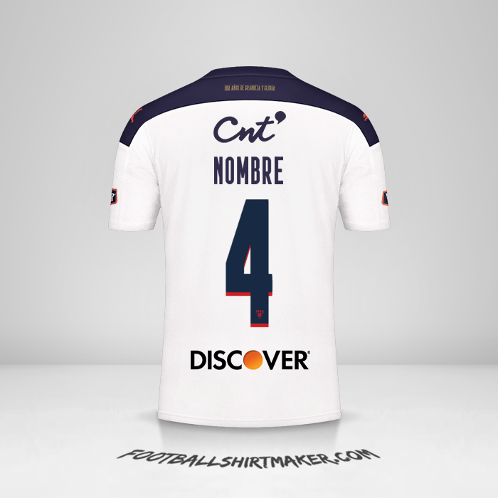 Camiseta Liga de Quito 2021 -  nombre - 4