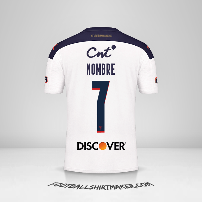 Jersey Liga de Quito 2021 -  nombre - 7