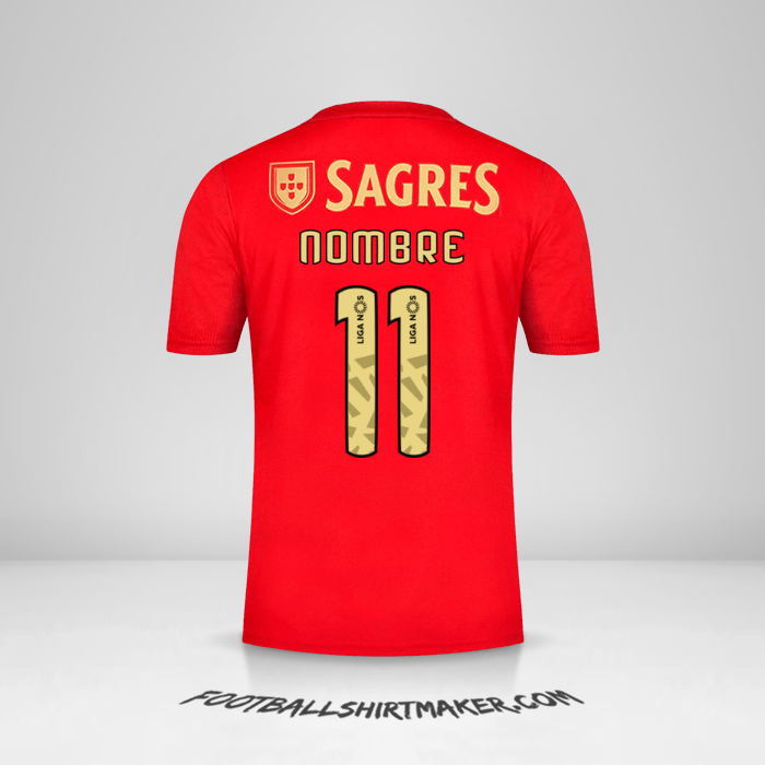 Jersey SL Benfica 2020/21 -  nombre - 11