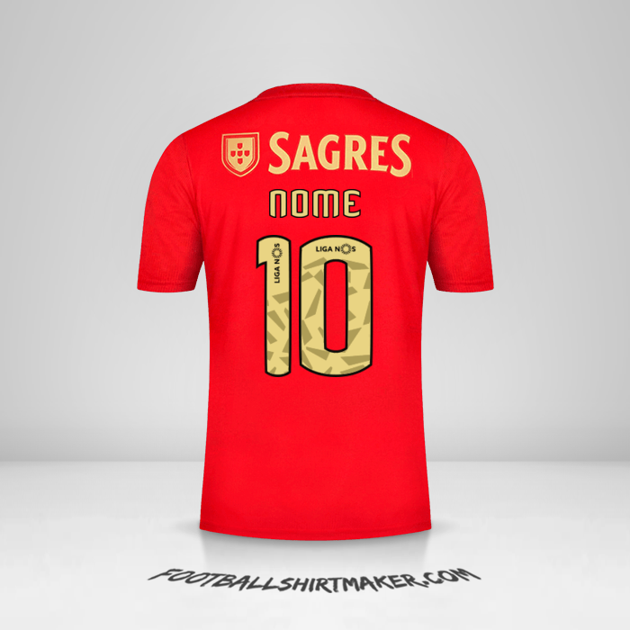 Maglia SL Benfica 2020/21 -  nome - 10