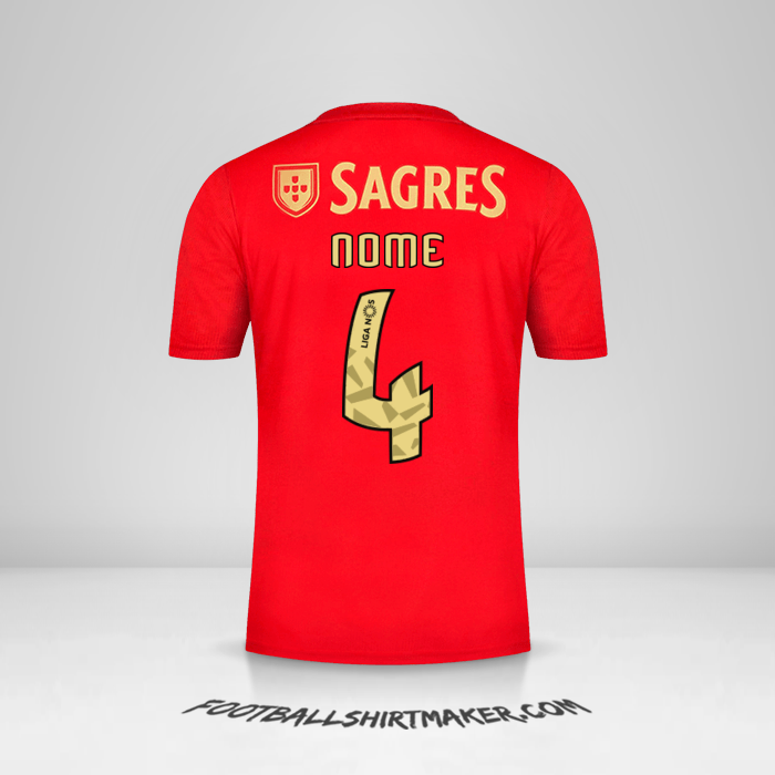 Camisola SL Benfica 2020/21 -  nome - 4