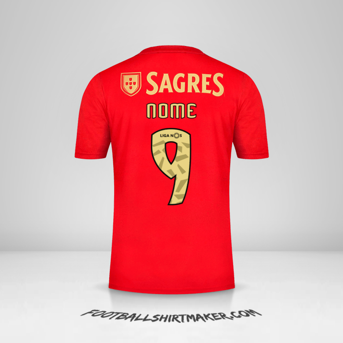 Maglia SL Benfica 2020/21 -  nome - 9