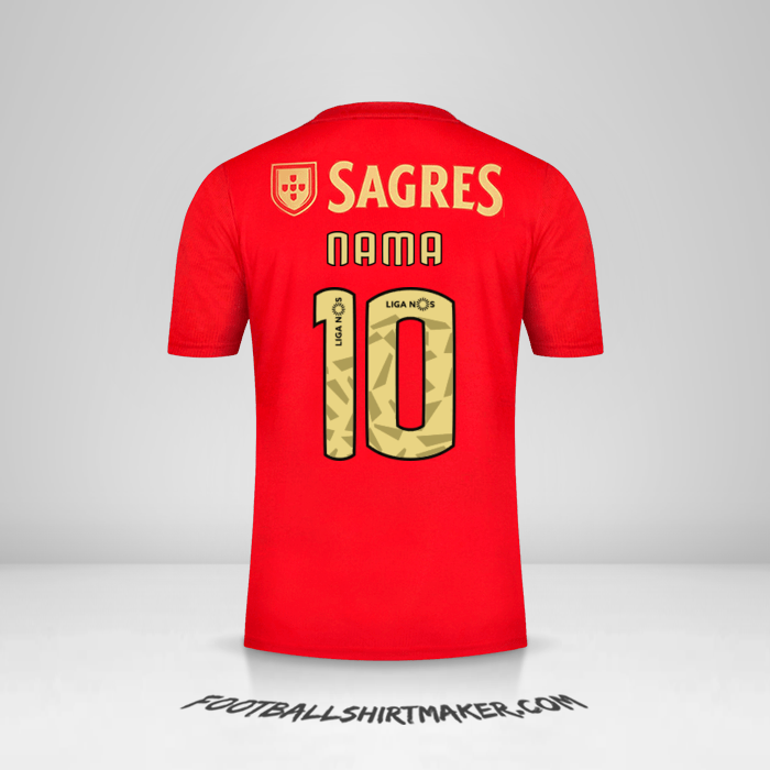 Jersey SL Benfica 2020/21 -  nama - 10
