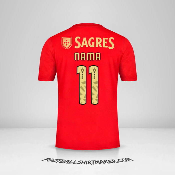 Jersey SL Benfica 2020/21 -  nama - 11
