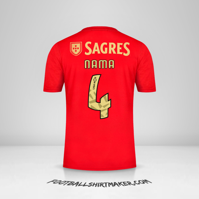 Jersey SL Benfica 2020/21 -  nama - 4