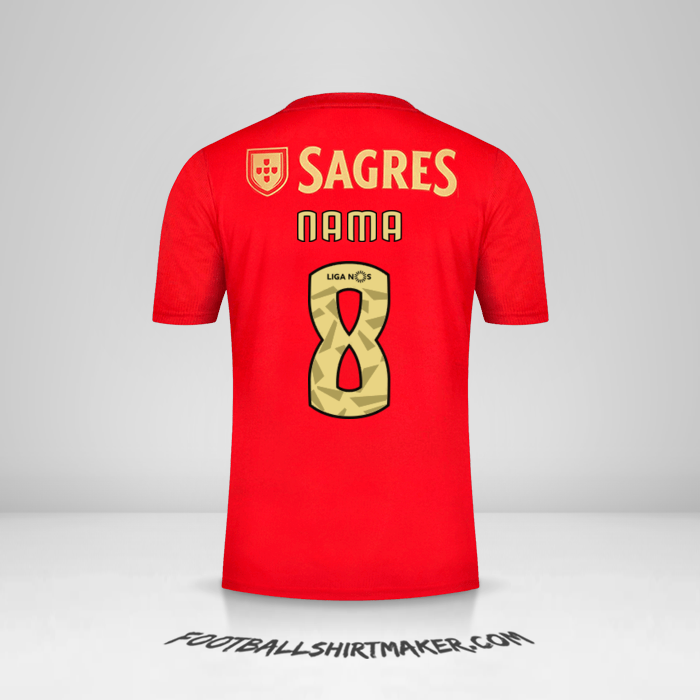 Jersey SL Benfica 2020/21 -  nama - 8