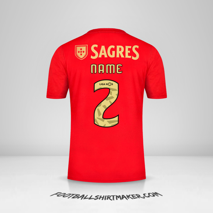 Shirt SL Benfica 2020/21 -  name - 2