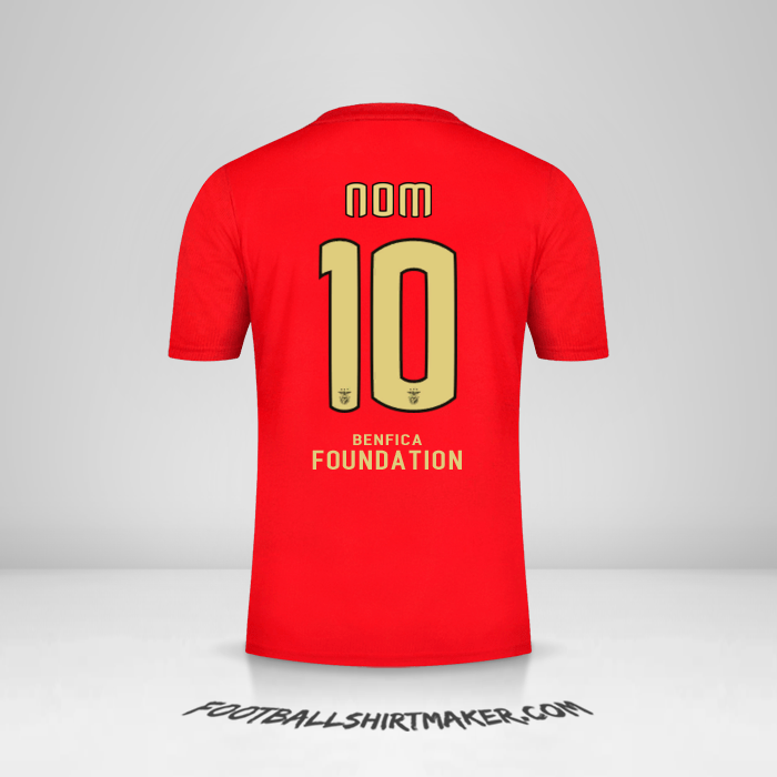 Maillot SL Benfica Cup 2020/21 -  nom - 10