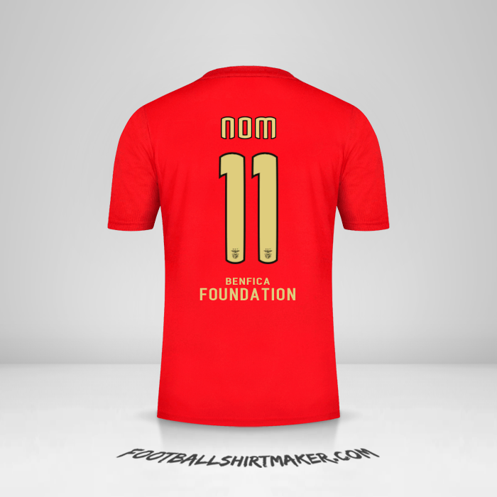 Maillot SL Benfica Cup 2020/21 -  nom - 11