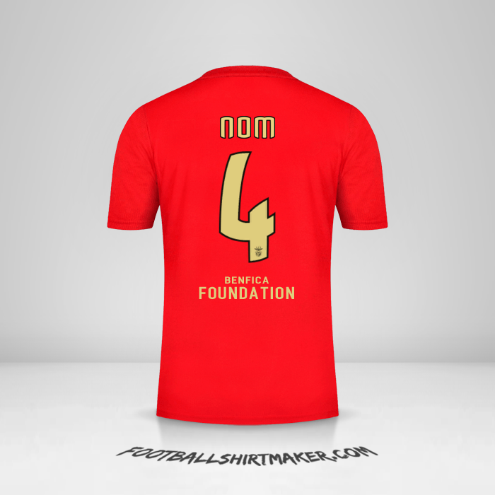 Maillot SL Benfica Cup 2020/21 -  nom - 4