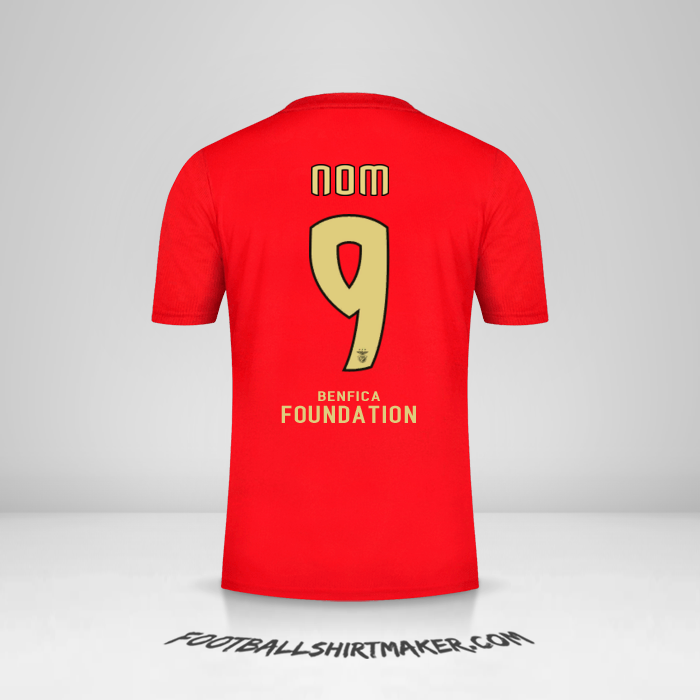 Maillot SL Benfica Cup 2020/21 -  nom - 9