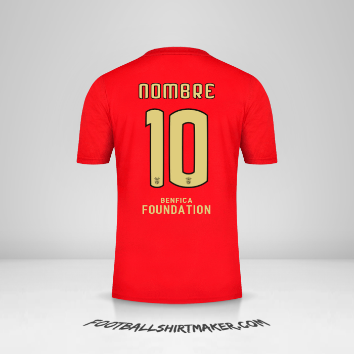 Jersey SL Benfica Cup 2020/21 -  nombre - 10