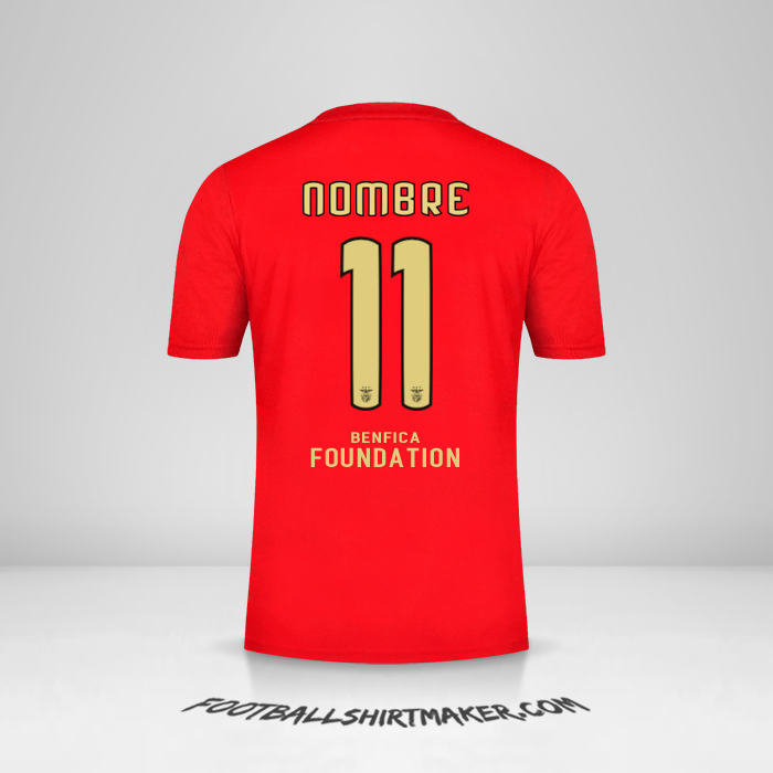Camiseta SL Benfica Cup 2020/21 -  nombre - 11