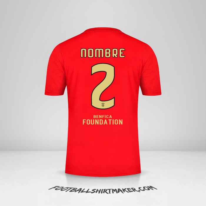 Camiseta SL Benfica Cup 2020/21 -  nombre - 2