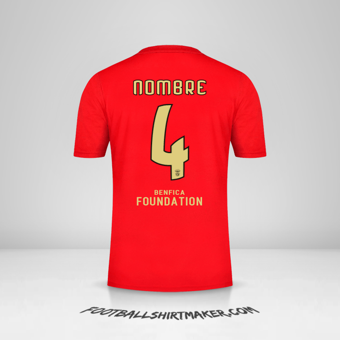 Jersey SL Benfica Cup 2020/21 -  nombre - 4