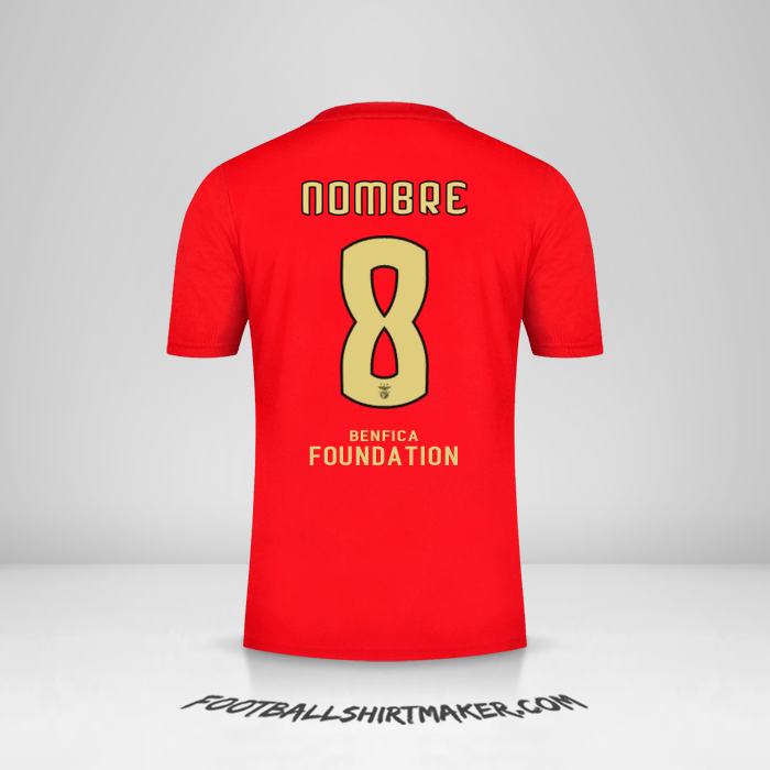 Jersey SL Benfica Cup 2020/21 -  nombre - 8