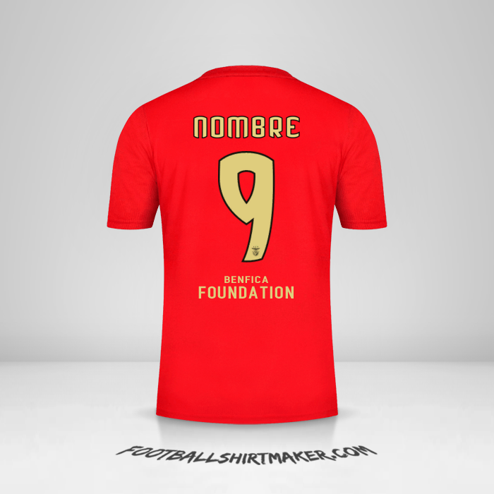Jersey SL Benfica Cup 2020/21 -  nombre - 9