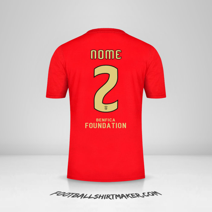 Maglia SL Benfica Cup 2020/21 -  nome - 2