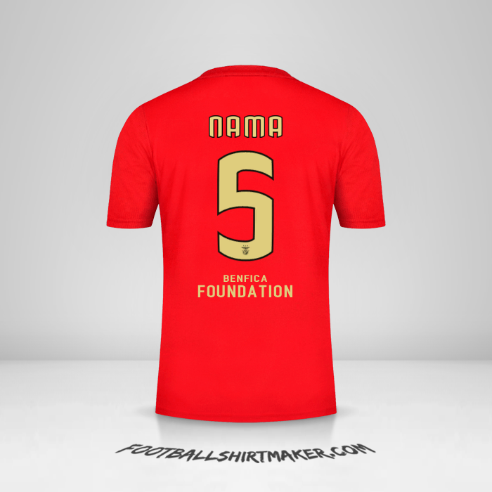 Jersey SL Benfica Cup 2020/21 -  nama - 5