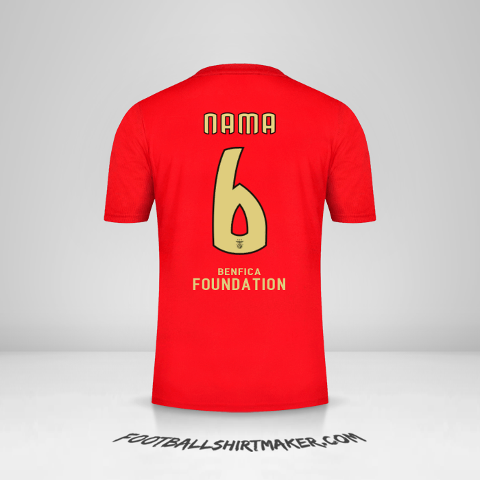 Jersey SL Benfica Cup 2020/21 -  nama - 6