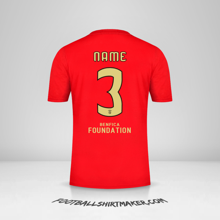 Shirt SL Benfica Cup 2020/21 -  name - 3
