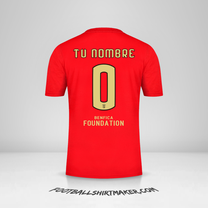 Jersey SL Benfica Cup 2020/21 -  tu nombre - 0