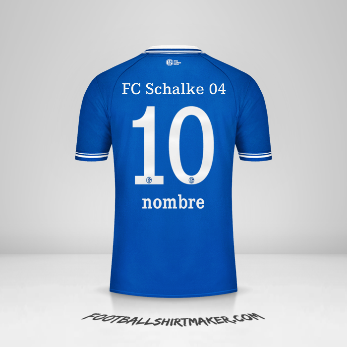 Camiseta Schalke 04 2020/21 -  nombre - 10