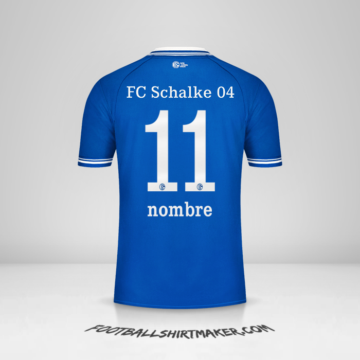 Jersey Schalke 04 2020/21 -  nombre - 11