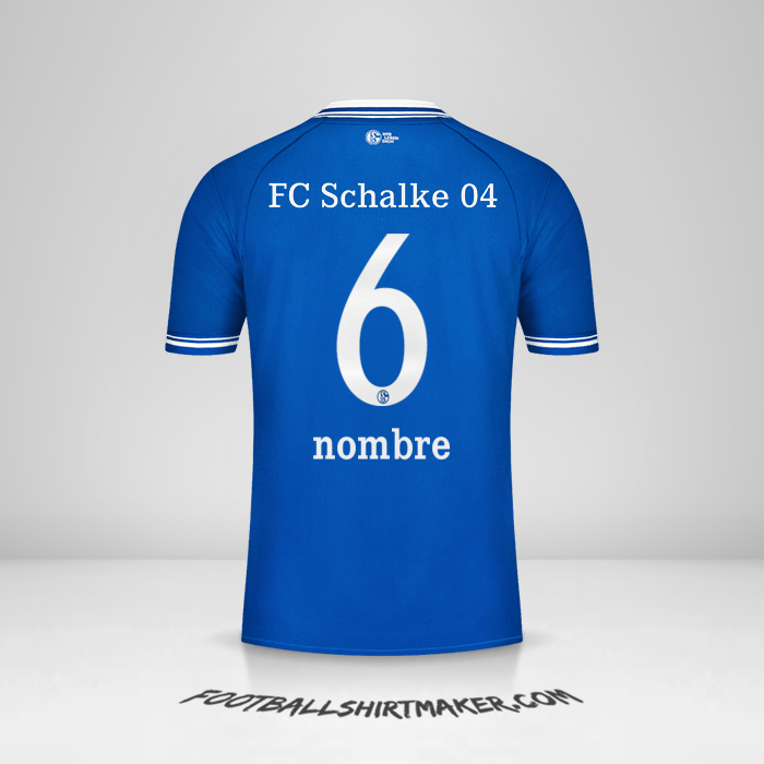 Camiseta Schalke 04 2020/21 -  nombre - 6