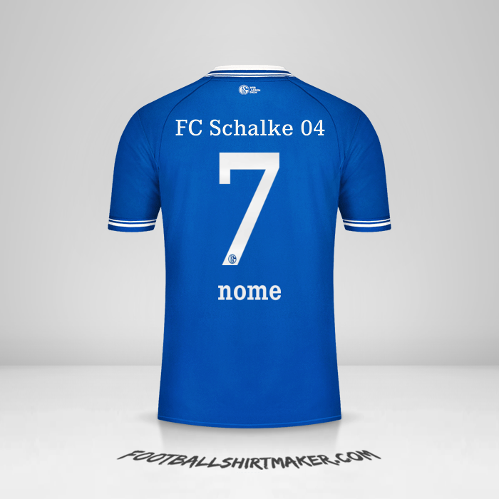 Camisa Schalke 04 2020/21 -  nome - 7