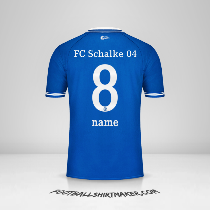 Trikot Schalke 04 2020/21 -  name - 8