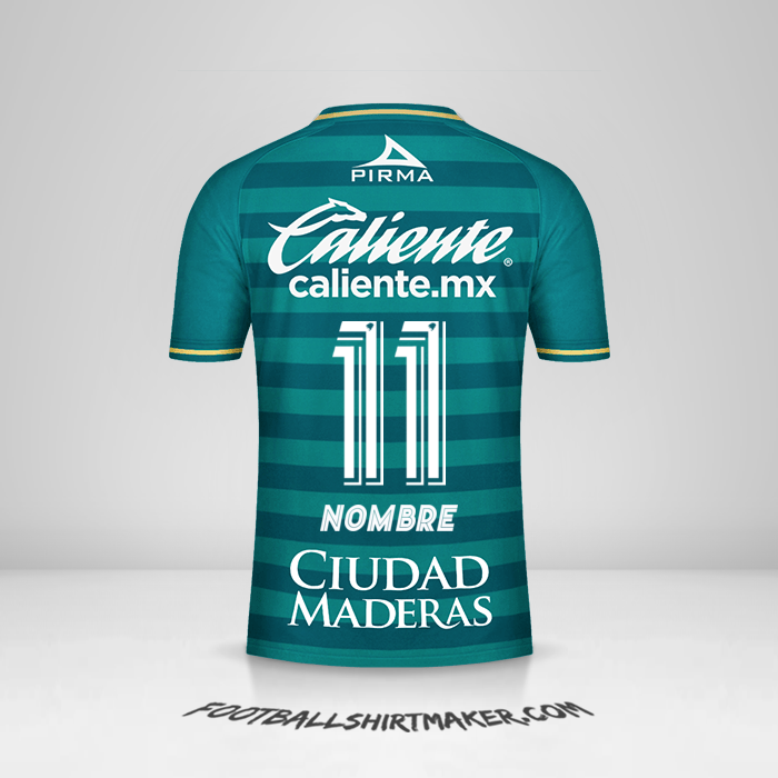 Jersey Club León 2020/21 -  nombre - 11