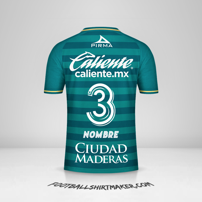 Jersey Club León 2020/21 -  nombre - 3