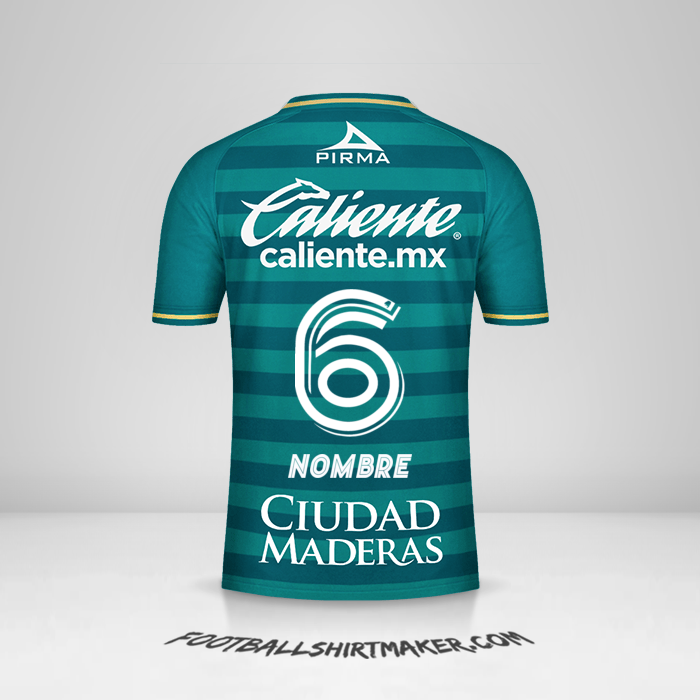 Jersey Club León 2020/21 -  nombre - 6