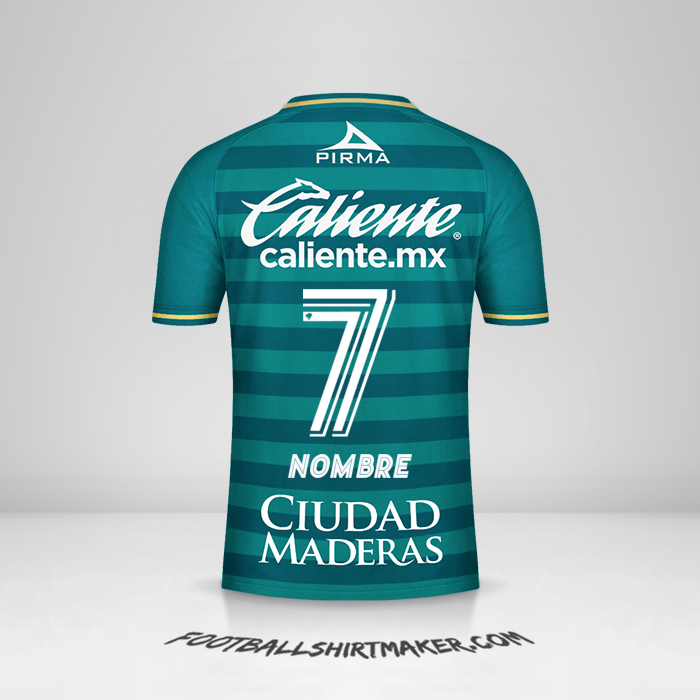 Jersey Club León 2020/21 -  nombre - 7