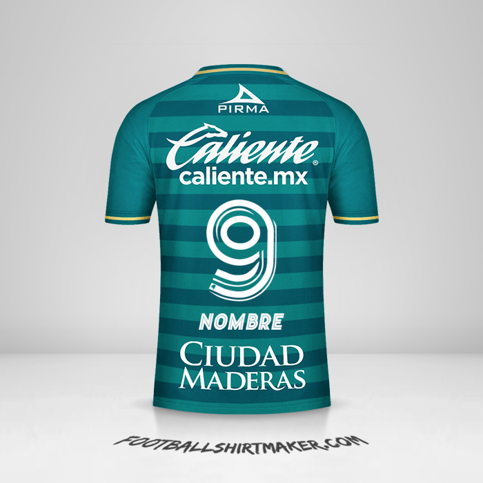 Jersey Club León 2020/21 -  nombre - 9