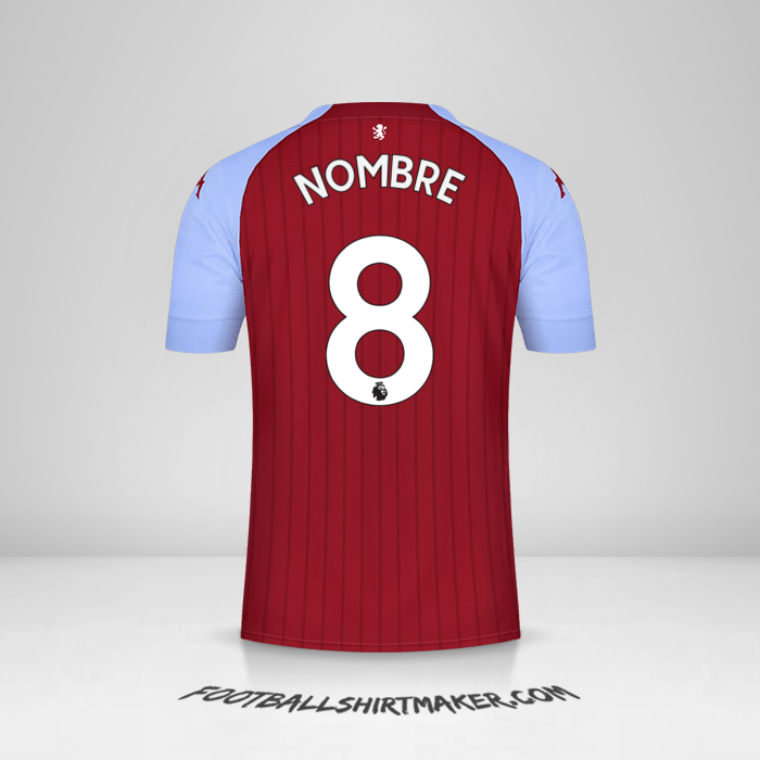 Camiseta Aston Villa FC 2020/21 -  nombre - 8