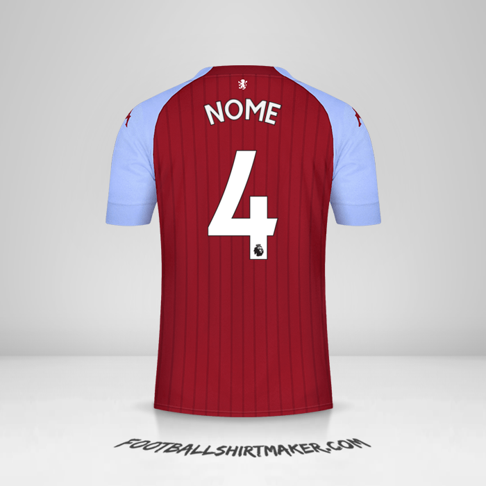 Maglia Aston Villa FC 2020/21 -  nome - 4