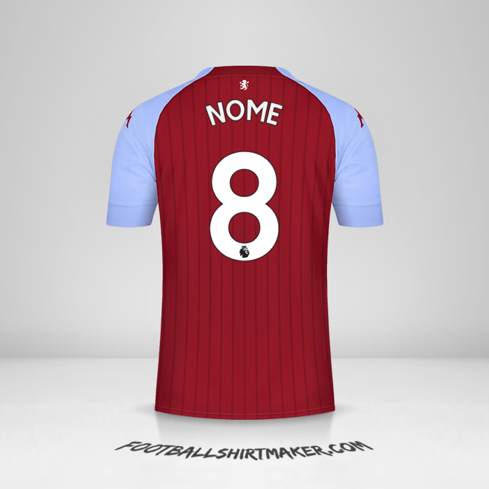 Camisa Aston Villa FC 2020/21 -  nome - 8