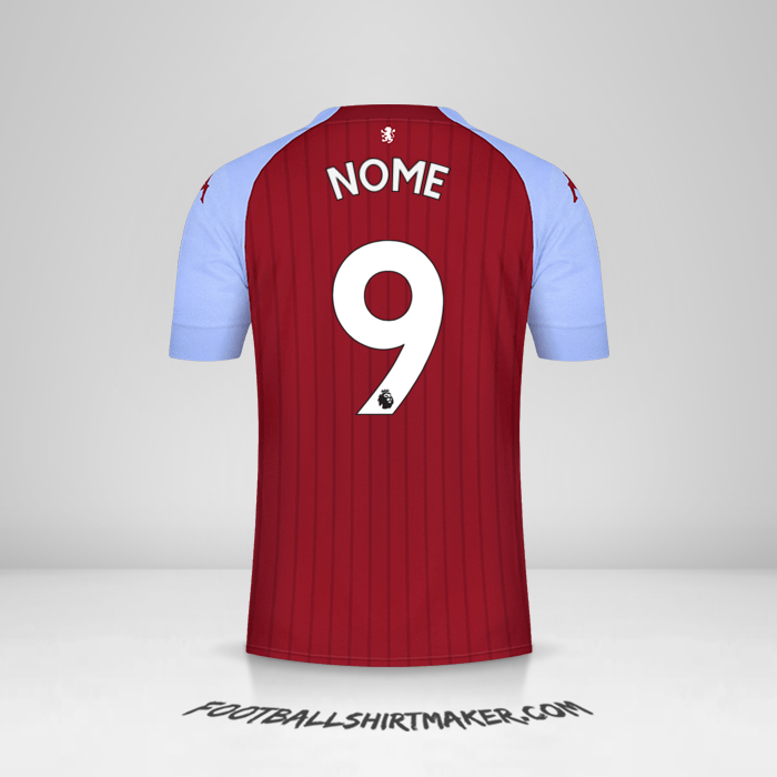 Maglia Aston Villa FC 2020/21 -  nome - 9