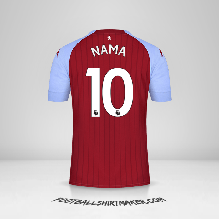 Jersey Aston Villa FC 2020/21 -  nama - 10
