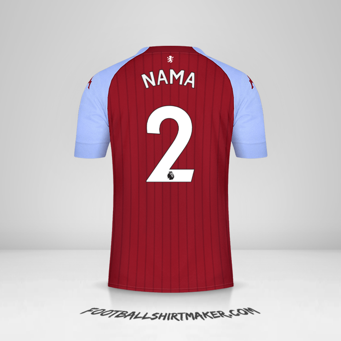 Jersey Aston Villa FC 2020/21 -  nama - 2