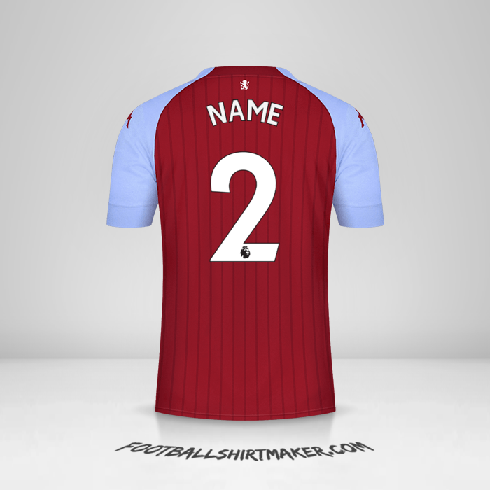 Trikot Aston Villa FC 2020/21 -  name - 2
