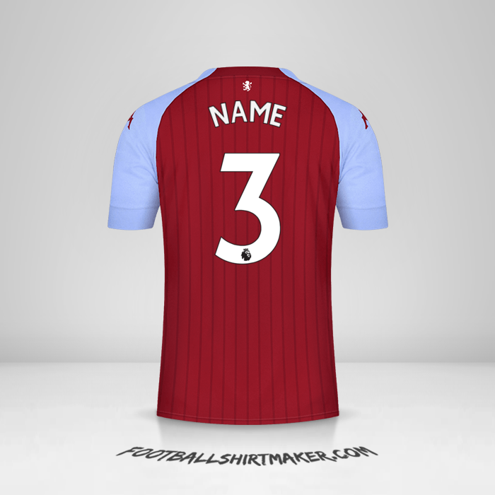 Jersey Aston Villa FC 2020/21 -  name - 3