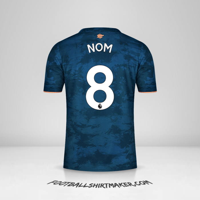 Maillot Arsenal 2020/21 Troisième -  nom - 8
