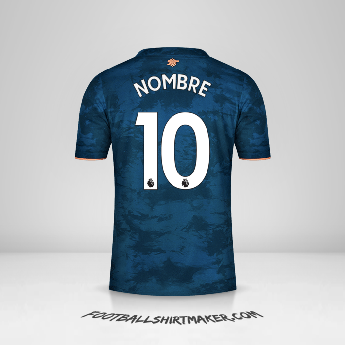 Jersey Arsenal 2020/21 Tercera -  nombre - 10