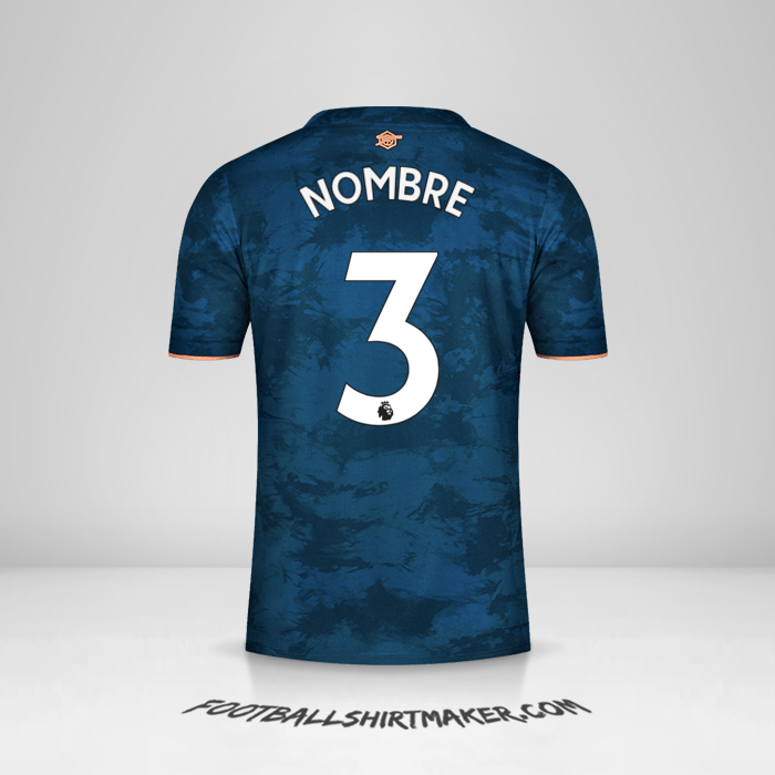 Jersey Arsenal 2020/21 Tercera -  nombre - 3